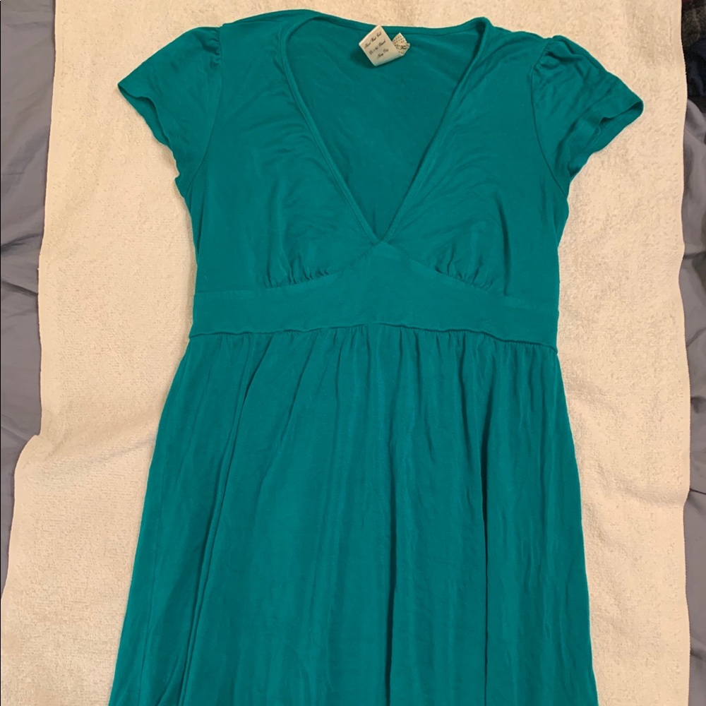 Teal dress